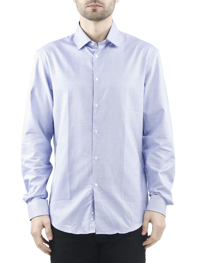 blue cotton casual shirt - 10880948 - Zoom Image - 1