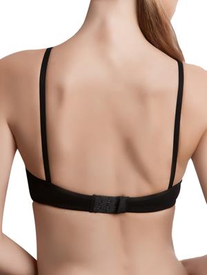 black cotton bra - 10886333 - Standard Image - 3