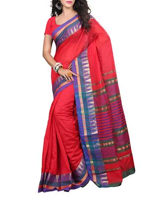 set of 2 multicolored art silk combo saree - 10892163 - Standard Image - 2