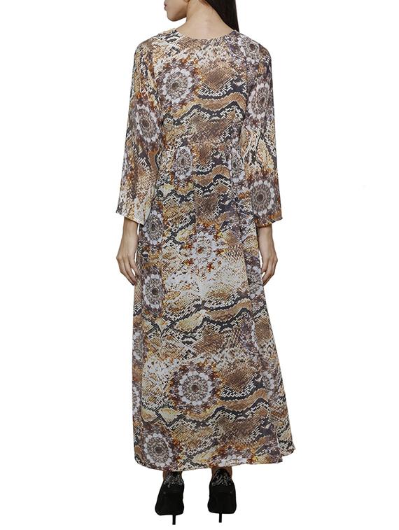 multicolor georgette dress - 10892634 - Zoom Image - 2