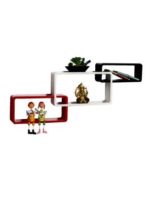 multicolor frame shape wall shelves - 10893784 - Standard Image - 2