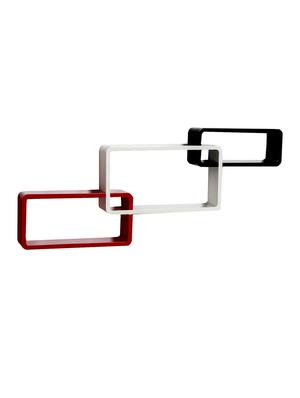 multicolor frame shape wall shelves - 10893784 - Standard Image - 3
