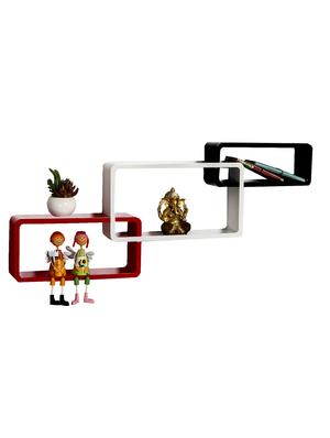 multicolor frame shape wall shelves - 10893784 - Standard Image - 4
