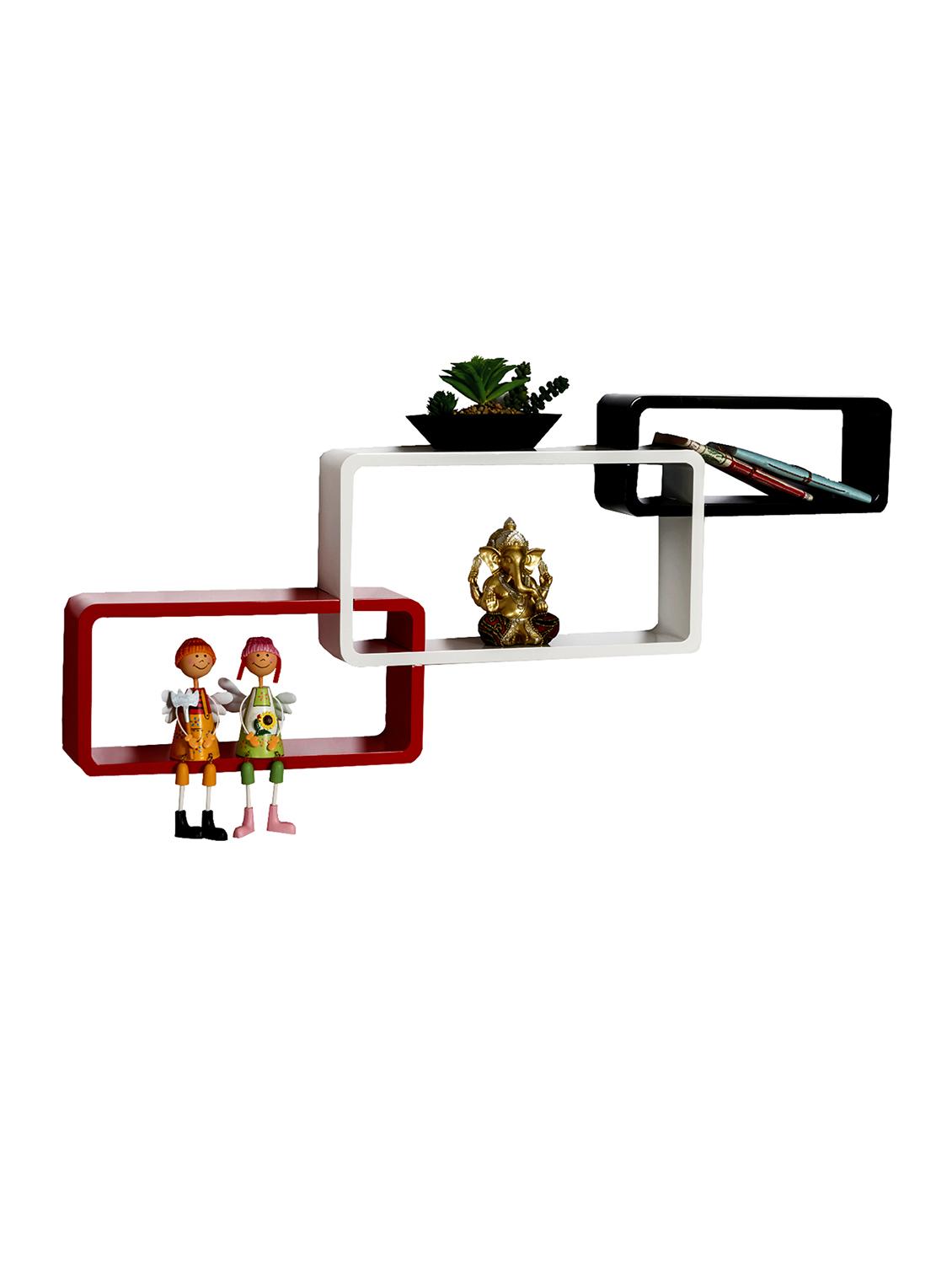 multicolor frame shape wall shelves - 10893784 - Zoom Image - 2