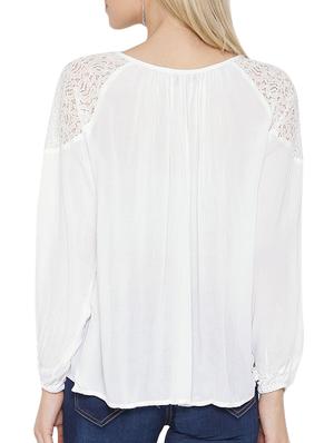 white cotton blouse - 10894086 - Standard Image - 3