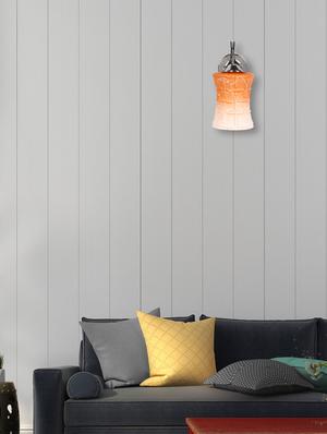 orange, white downlighter wall light - 10894837 - Standard Image - 2