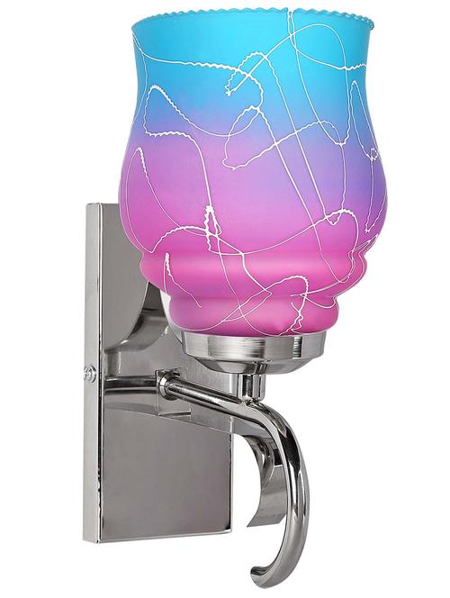 pink, blue uplighter wall light - 10894855 - Standard Image - 1
