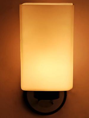 white uplighter wall light - 10894901 - Standard Image - 3
