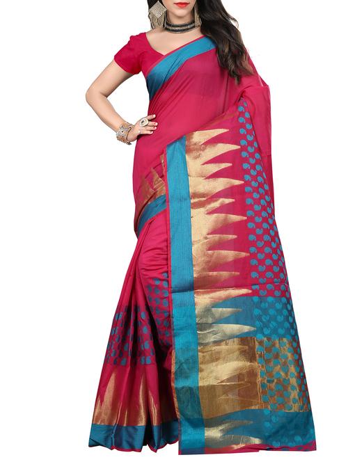 multicolor cotton saree - 10897811 - Standard Image - 1