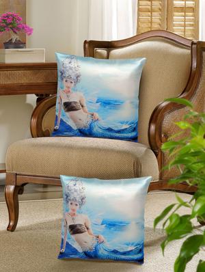 set of 5 digital printed cushion cover - 10899725 - Standard Image - 2