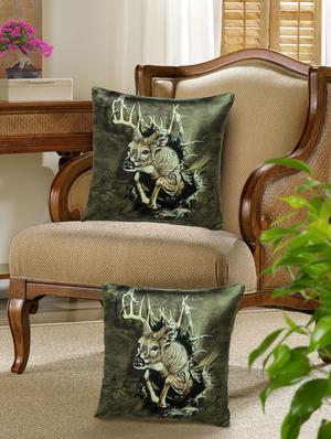 set of 5 digital printed cushion cover - 10899727 - Standard Image - 2