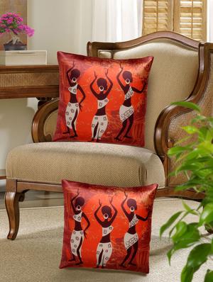 set of 5 digital printed cushion cover - 10899787 - Standard Image - 2