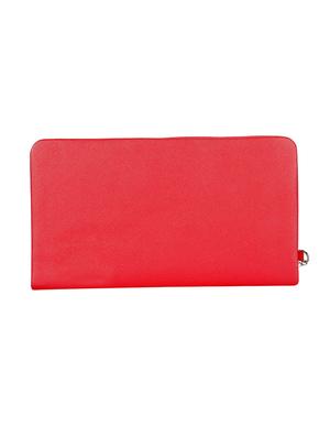 red faux leather clutch - 10911369 - Standard Image - 2