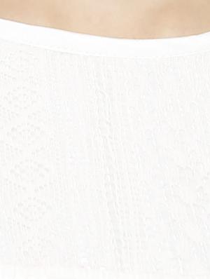 ivory net dress - 10942689 - Standard Image - 4