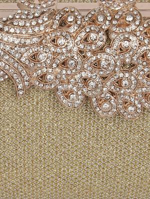 crystal peacock delicate box clutch - 1094618 - Standard Image - 4