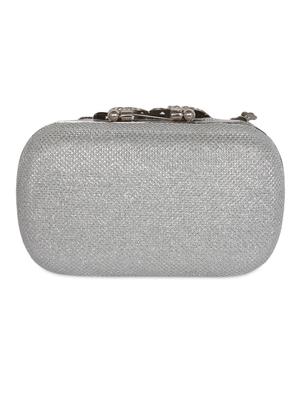 silver embellished clutches - 1094619 - Standard Image - 2