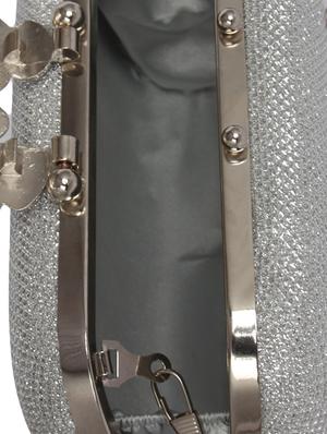 silver embellished clutches - 1094619 - Standard Image - 3