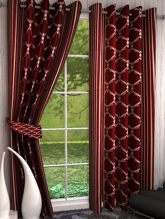k d??cor beautiful polyster door curtain - 1 pc - 10947378 - Zoom Image - 1