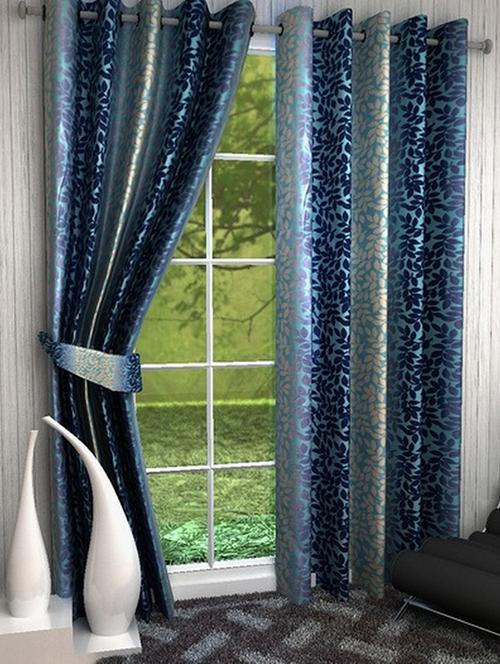k dã©cor set 0f 4 beautiful polyester window curtains - 10948456 - Standard Image - 1