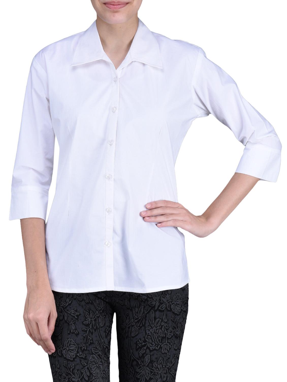 plain solid white shirt - 1095822 - Zoom Image - 1