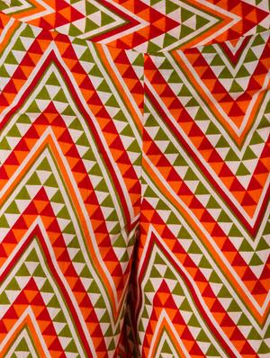 multi colored cotton palazzos - 10980903 - Standard Image - 4