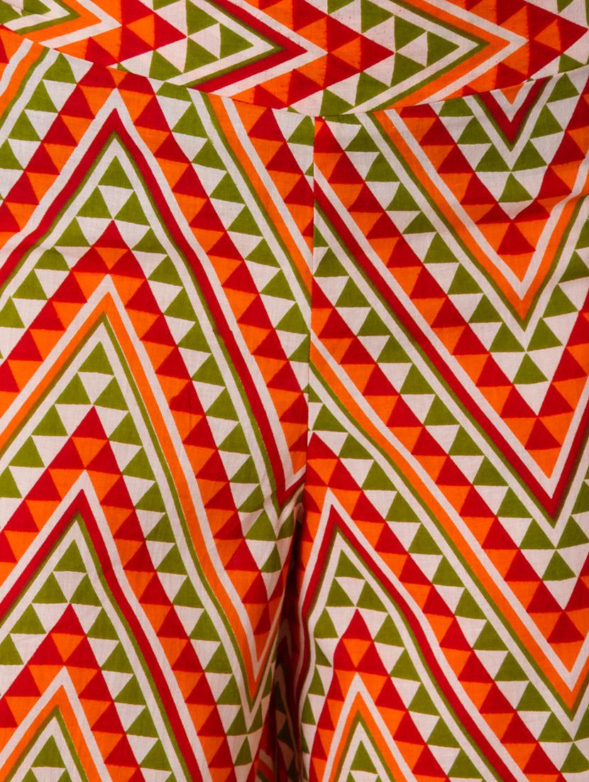 multi colored cotton palazzos - 10980903 - Zoom Image - 4