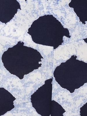 blue cotton palazzos - 10980916 - Standard Image - 4