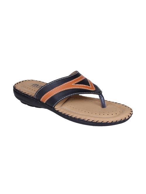 black faux leather sandals - 10986459 - Standard Image - 1