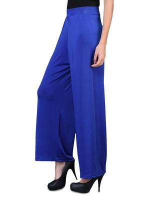 royal blue rayon palazzo - 1098721 - Standard Image - 2
