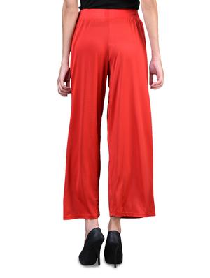 red rayon palazzo - 1098722 - Standard Image - 3