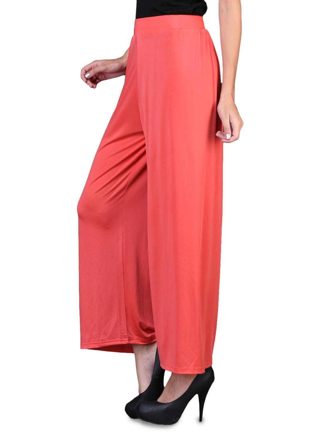 solid rayon palazzo - 1098730 - Zoom Image - 2