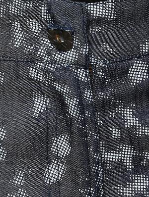 blue cotton shorts - 11010727 - Standard Image - 4