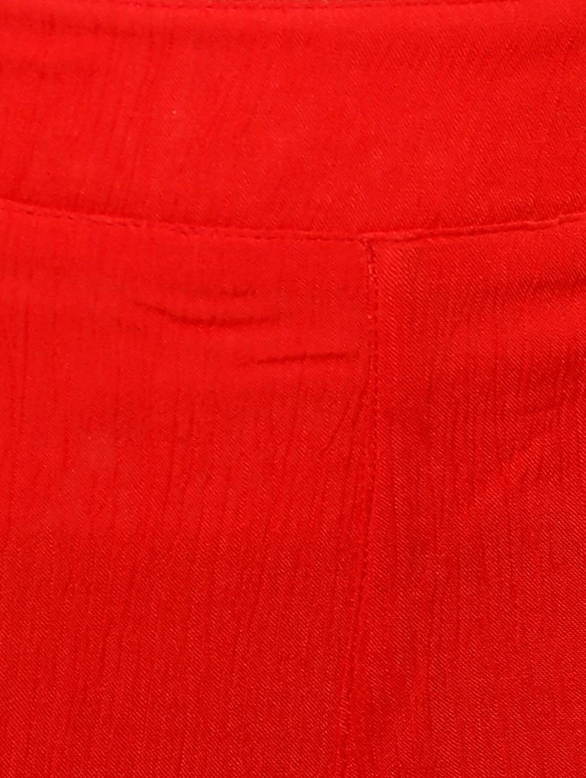orange rayon palazzos - 11010731 - Zoom Image - 4