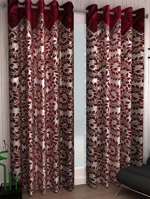 k dã©cor set of 3 valance style long door curtains - 11014618 - Standard Image - 1