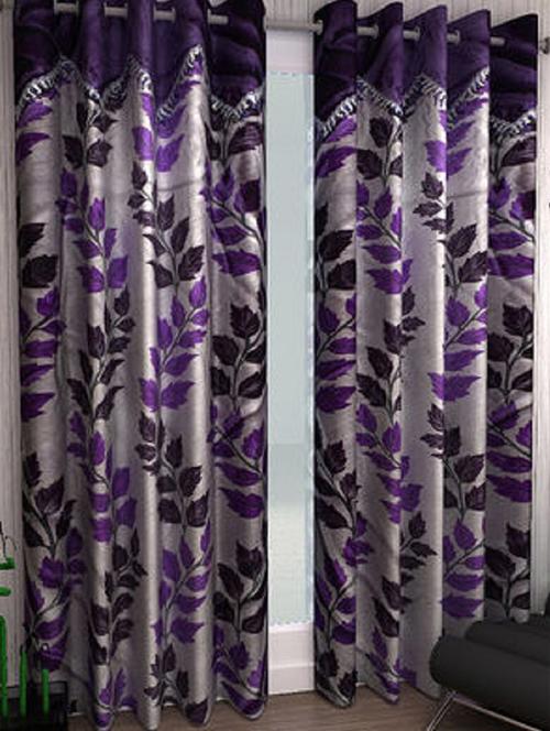 k d??cor set of 8 valance style long door curtains - 11014753 - Standard Image - 1