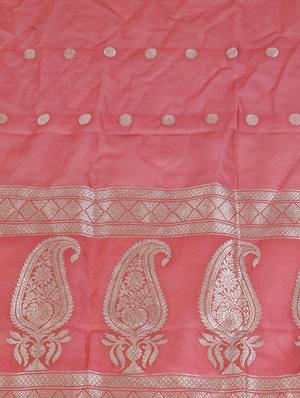 orange silk dupatta - 11015753 - Standard Image - 2