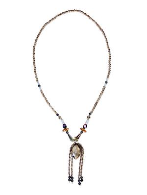 grey beads necklace - 11017933 - Standard Image - 2