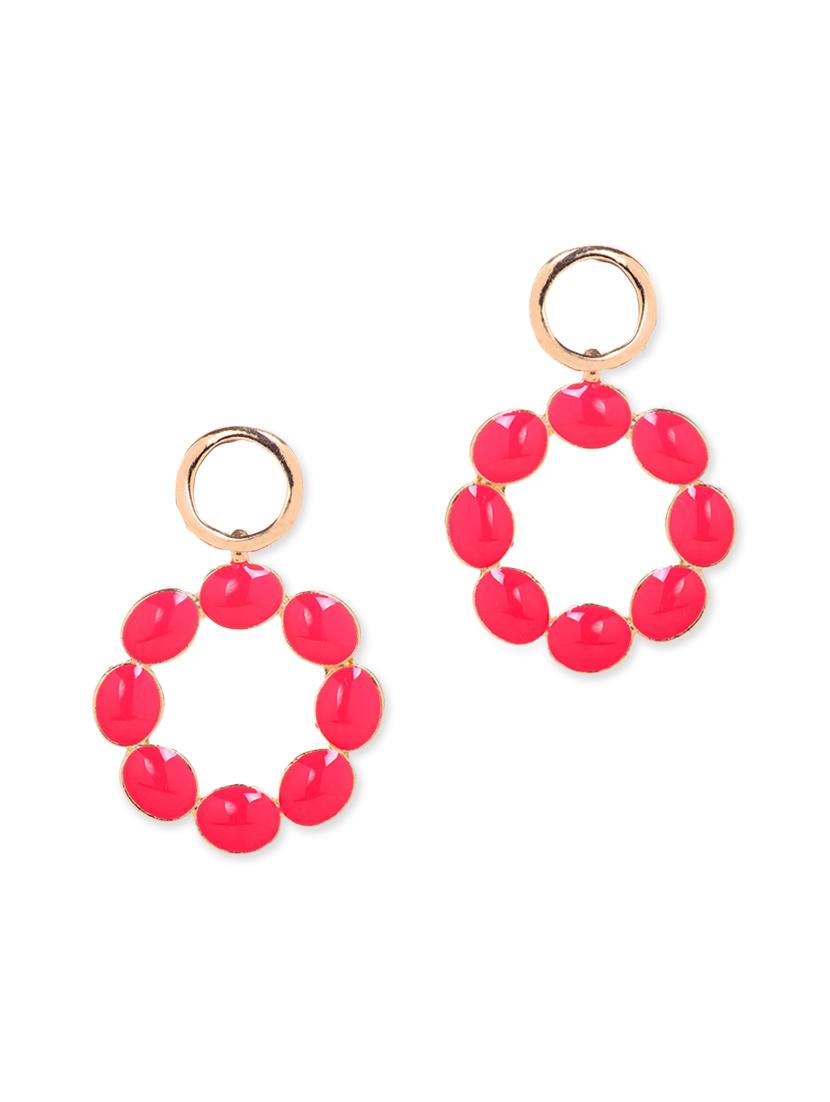 pink metal earring - 11017953 - Zoom Image - 1