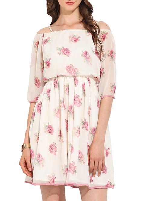 off white 100% dress - 11037000 - Very Small Image - 1