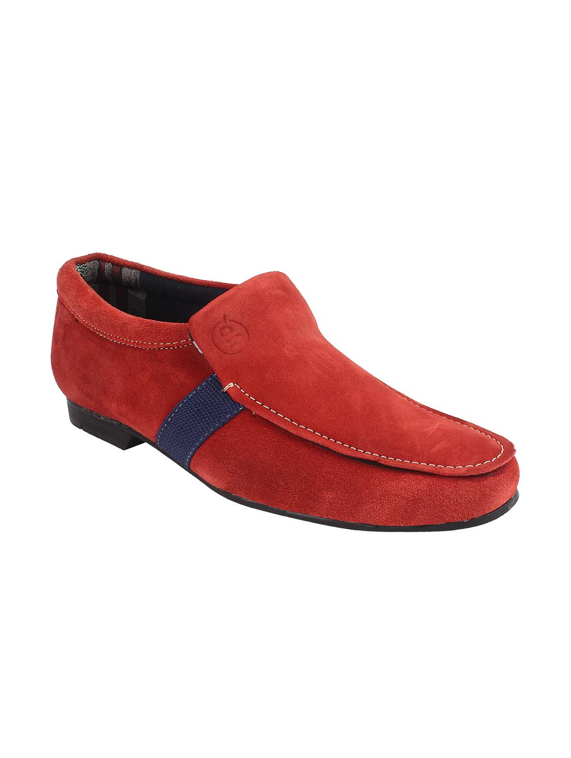 red suede loafers - 11045987 - Zoom Image - 1