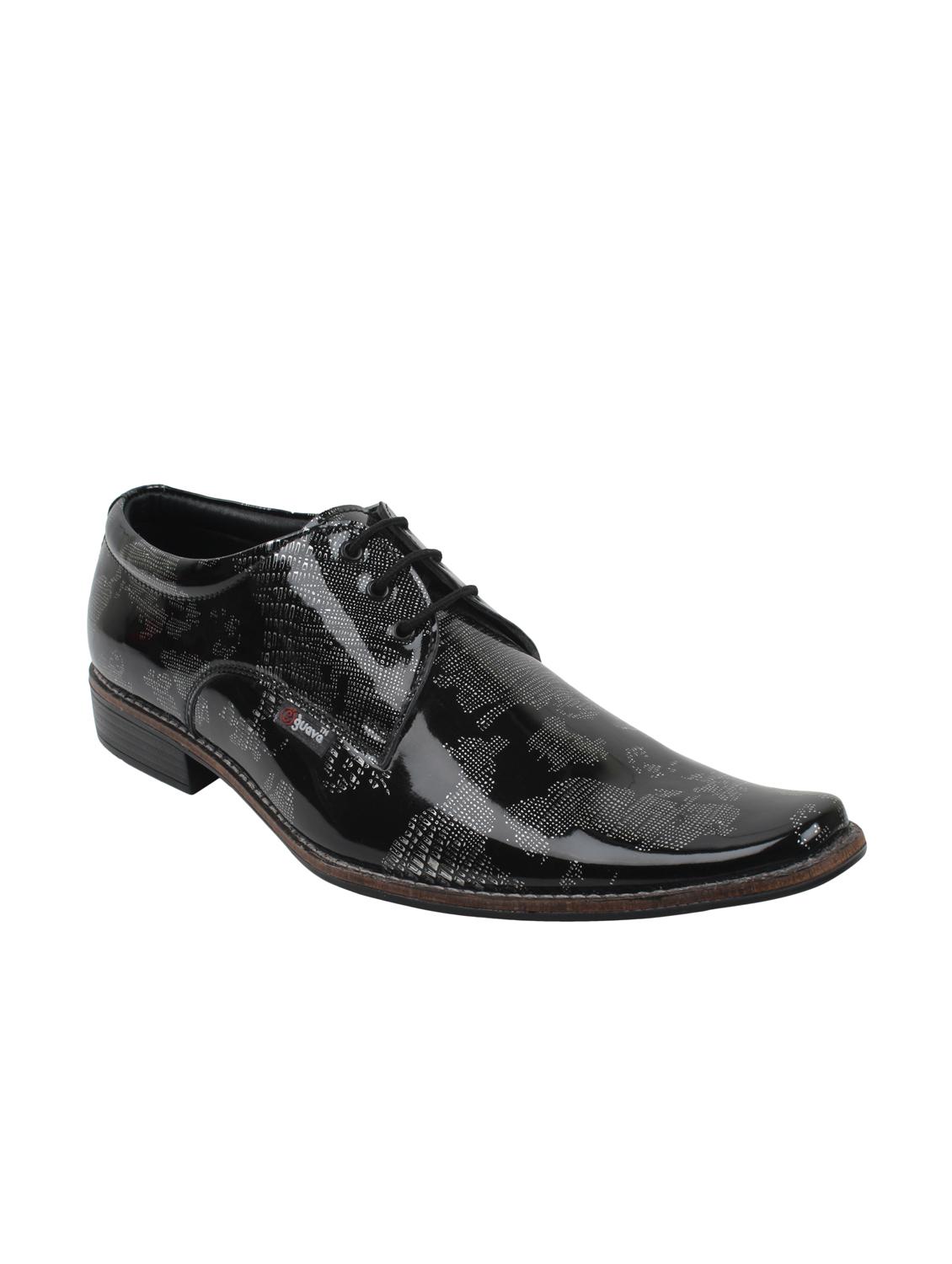 black leather casual shoes - 11046111 - Zoom Image - 1
