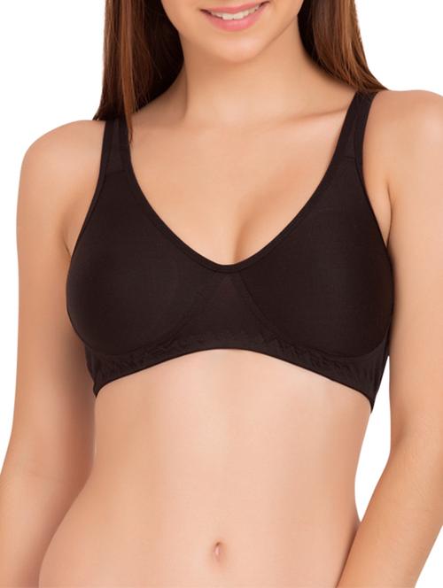 black cotton bra - 11067410 - Standard Image - 1