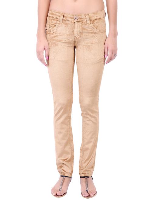 green cotton trousers - 11085341 - Standard Image - 1