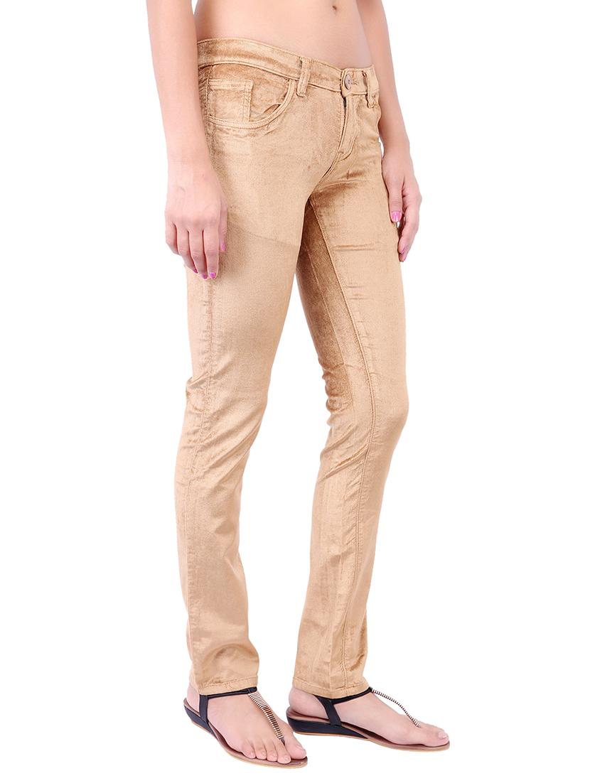 green cotton trousers - 11085341 - Zoom Image - 2