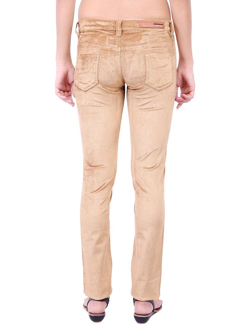 green cotton trousers - 11085341 - Zoom Image - 3