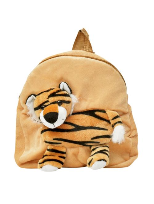 beige coloured velvet backpack - 11100628 - Standard Image - 1