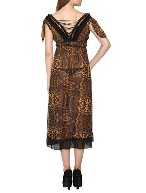 black nylon babydoll - 11113231 - Standard Image - 3