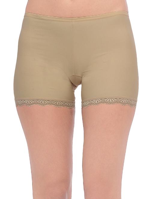 beige nylon boy shorts panty - 11113251 - Very Small Image - 1