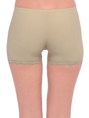 beige nylon boy shorts panty - 11113251 - Standard Image - 3