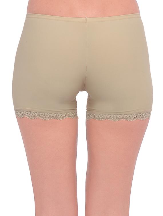 beige nylon boy shorts panty - 11113251 - Zoom Image - 3